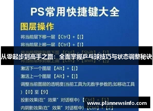 从零起步到高手之路：全面掌握乒乓球技巧与状态调整秘诀